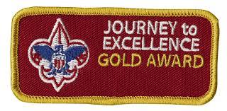Journey to Excellence Gold Unit Award